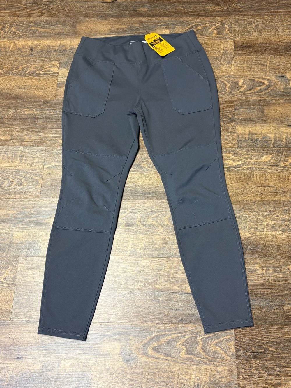 Carhartt Force Fitted Midweight Utility Legging Pants Large 12/14 Gray Farm Work